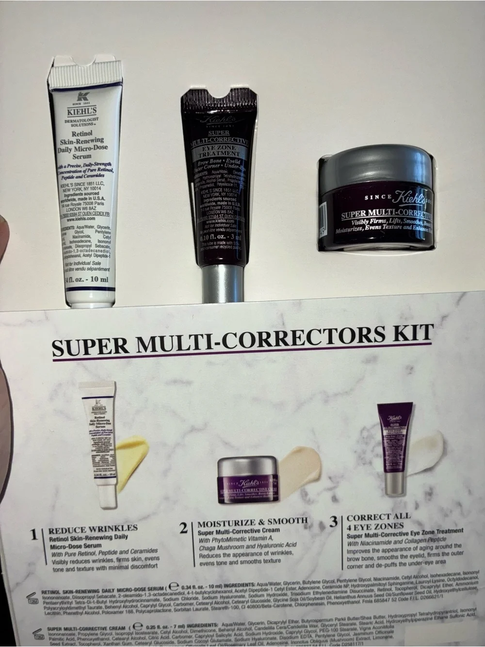 Kiehl's Super Multi-Correctors Kit - Purple